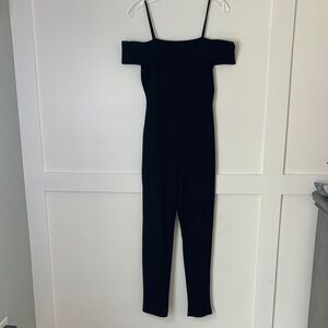 Rolla Coster Black Off-Shoulder Jumpsuit